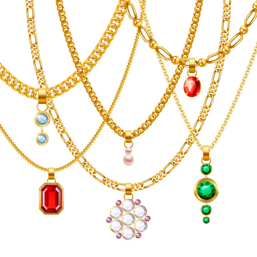 Gold necklace